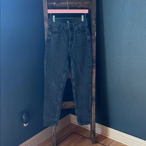 BDG Dark Gray women Straight Jeans